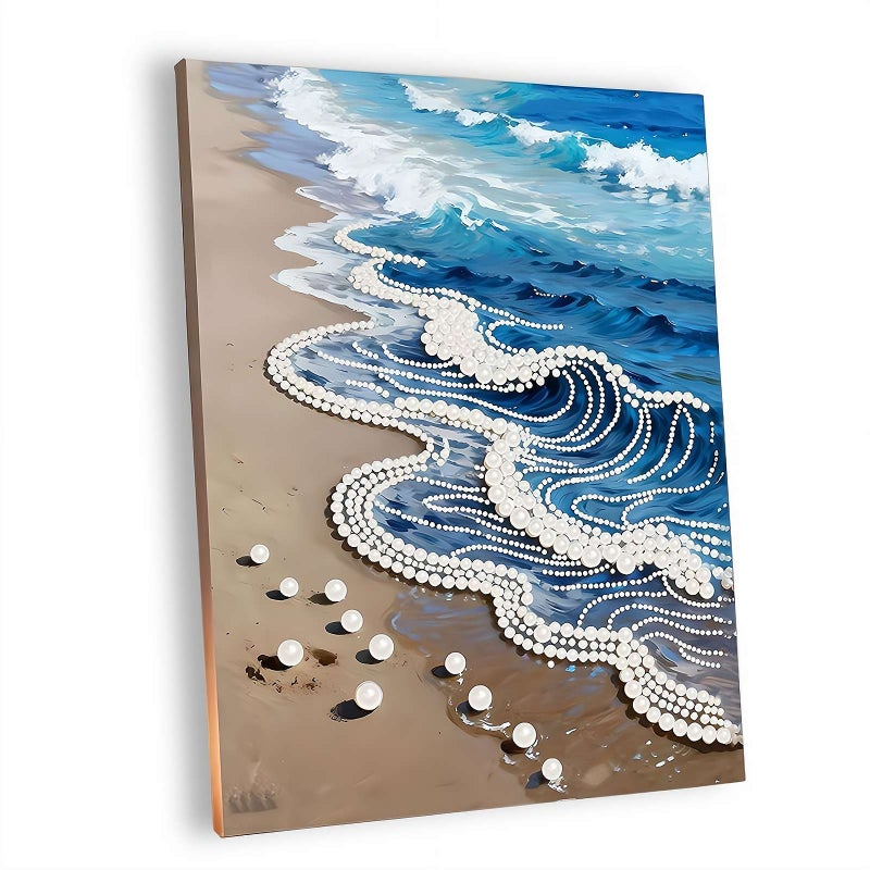 طقم رسم اللؤلؤ البلاستيكي ثلاثي الأبعاد DIY - Image 1